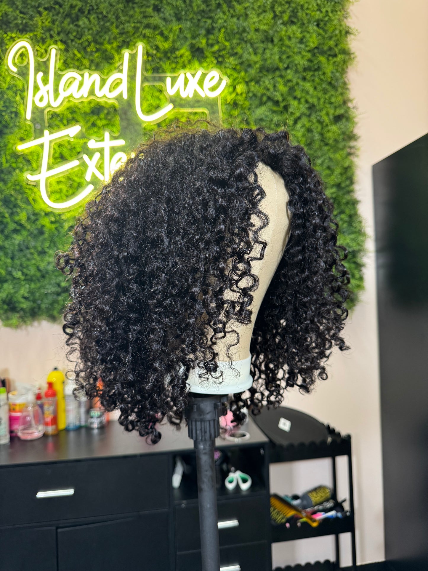 Pineapple Curly - Premade Flipover Wig (RTS)