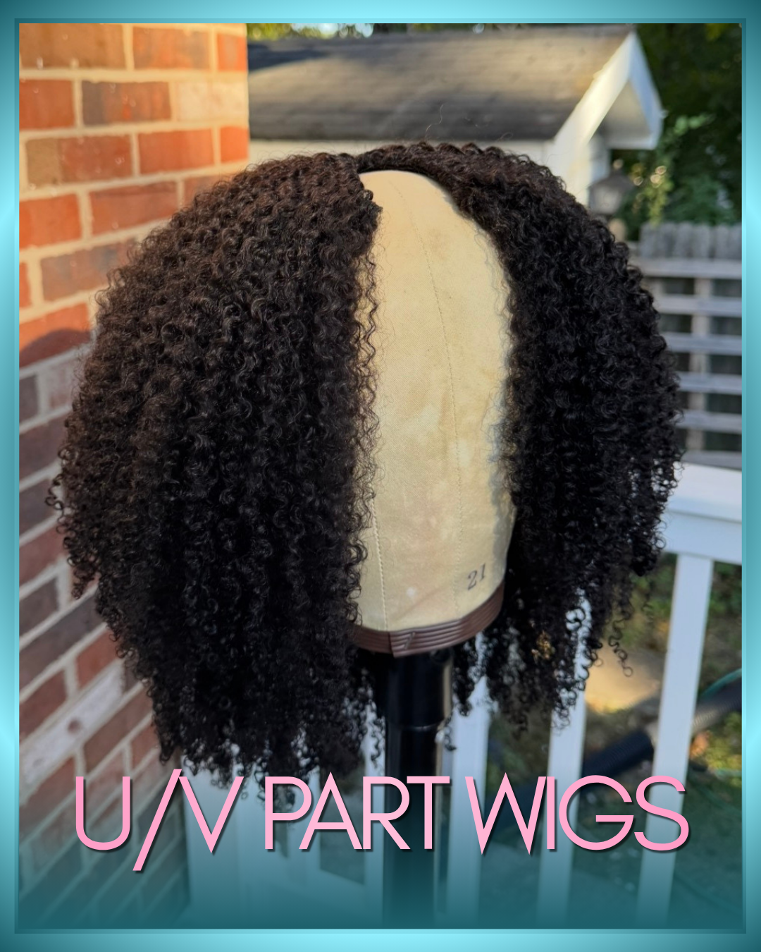 U/V Part wig