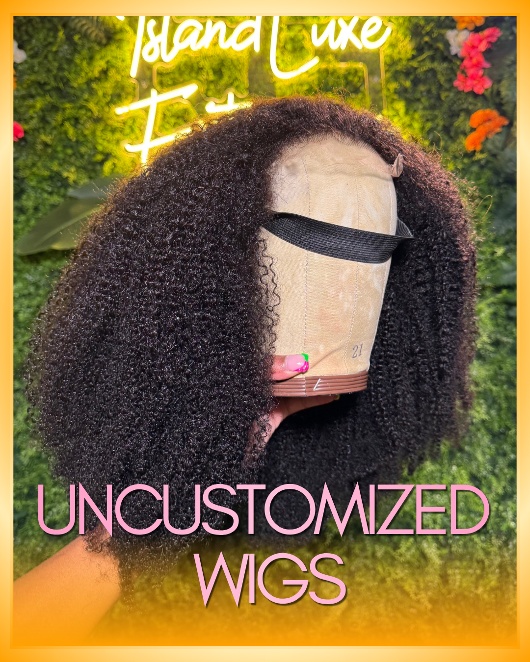 Uncustomized Wigs