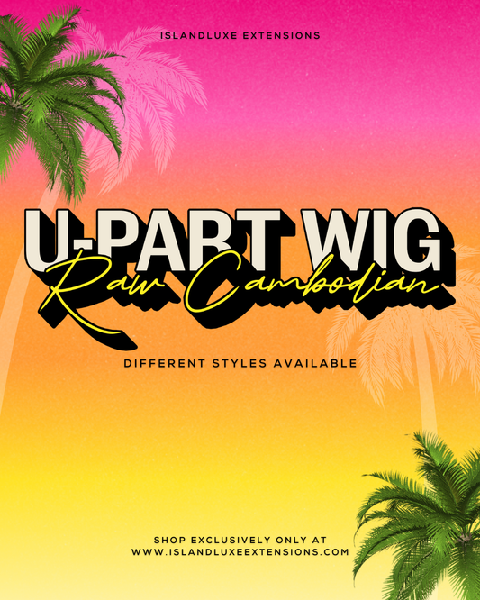 Cambodian Wavy U-Part Wig