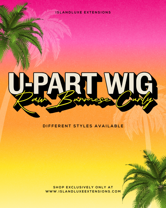 Burmese Curly U-Part Wig