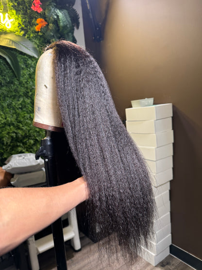 Kinky Straight - Premade Flipover Wig (RTS)