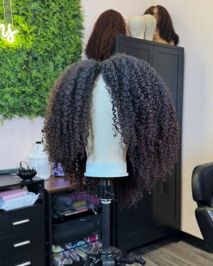 Sun Kissed Chocolate Ombré - Premade Flipover Wig (RTS)