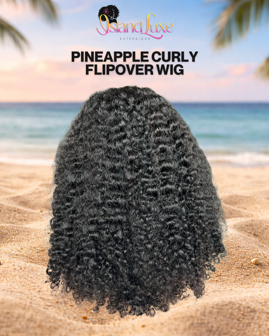 Pineapple Curly - Premade Flipover Wig (PREORDER)