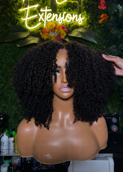 Afro Coily - Curly Cut Premade Wig (PREORDER)