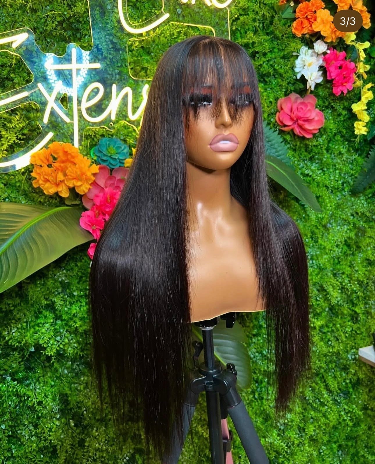 Wispy Fringe Bang —  Premade Wig (MTO)