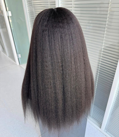 Kinky Straight - U-Part Premade Wig (PREORDER)