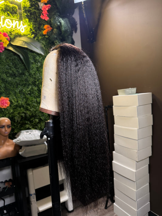 Build Your Own V-Part Wig - Kinky Straight