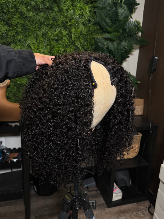 Build Your Own V-Part Wig - Kinky Curly