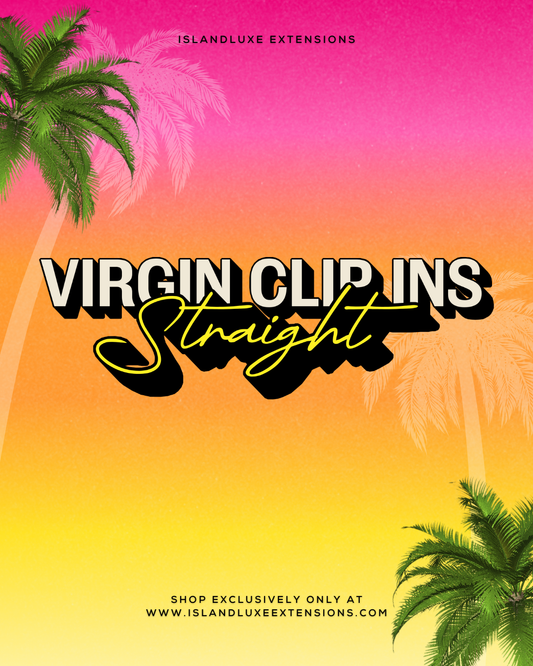 Virgin Straight Clip Ins