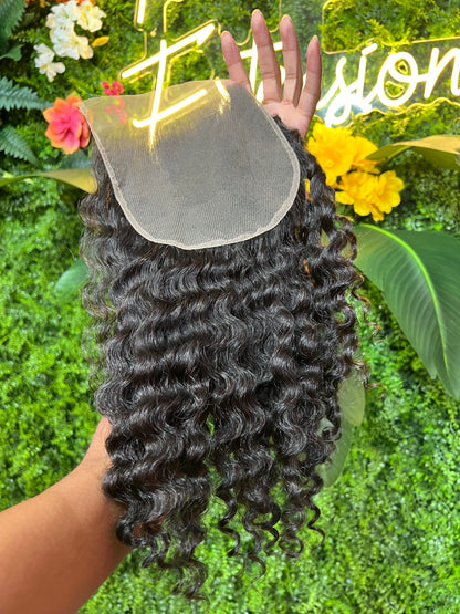 Burmese Curly Closure