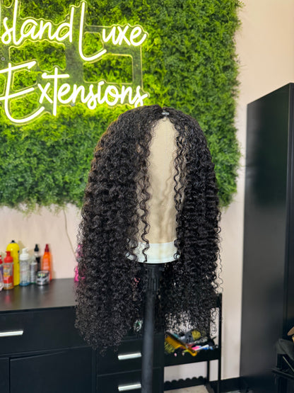 Kinky Curly - V-Part Premade Wig (RTS)