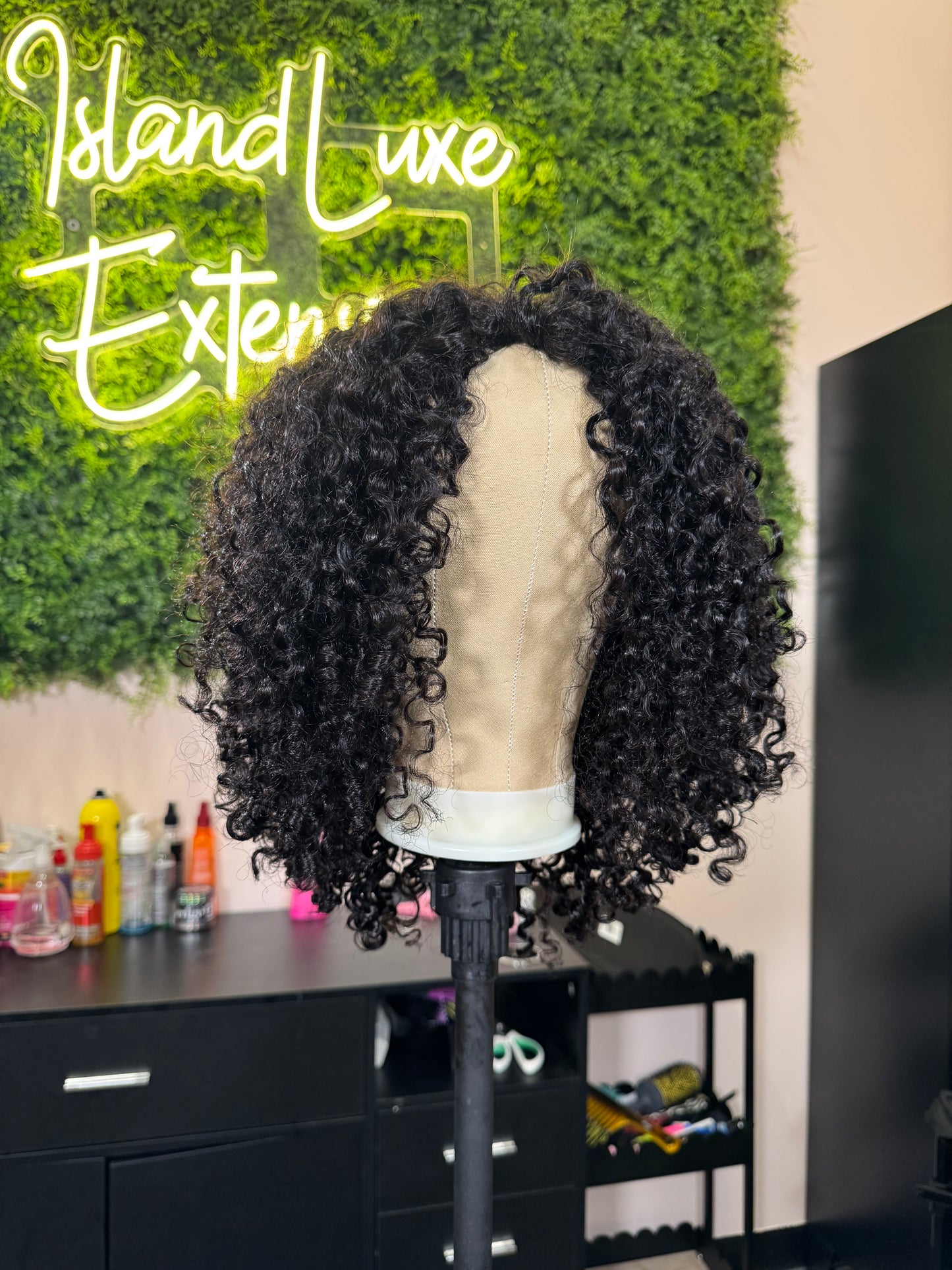 Pineapple Curly - Premade Flipover Wig (RTS)