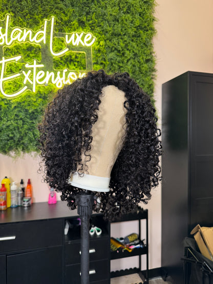 Pineapple Curly - Premade Flipover Wig (RTS)