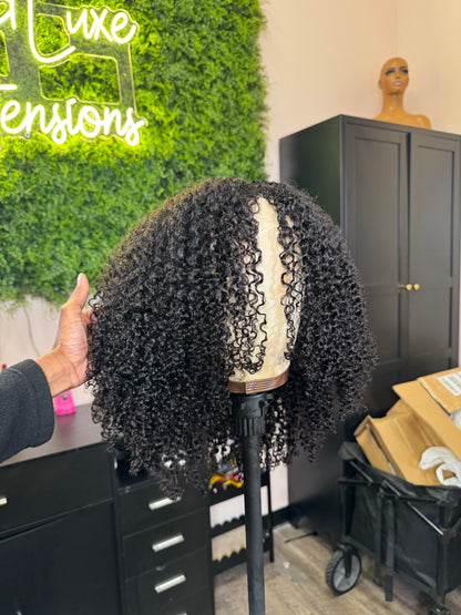 Kinky Curly - V-Part Premade Wig (RTS)