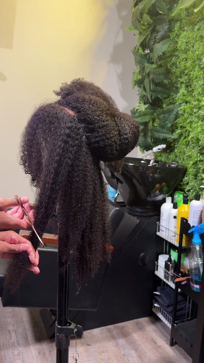 Afro Coily - Curly Cut Premade Wig (PREORDER)